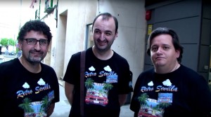 Juanve, Edu y Victor en Retrosevilla 2015